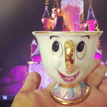 Load image into Gallery viewer, Cartoon Beauty And The Beast Teapot Mug Mrs Potts Chip Tea Pot Cup Cogsworth Ceramics One Set Lovely Cute Creative Xmas Gift